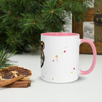 Game Face Mug with Colour Inside – Bold & Fun Coffee Mug - Wear Your Heart
