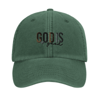 God Is Good Embroidered Cap | Christian Faith Hat | Wear Your Heart - Wear Your Heart