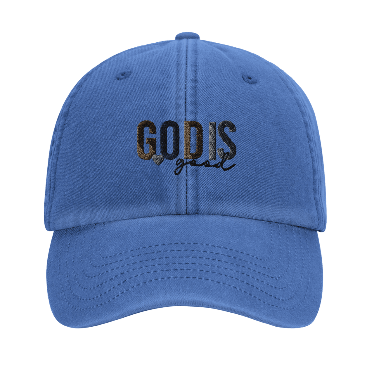 God Is Good Embroidered Cap | Christian Faith Hat | Wear Your Heart - Wear Your Heart
