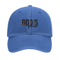 God Is Good Embroidered Cap | Christian Faith Hat | Wear Your Heart - Wear Your Heart