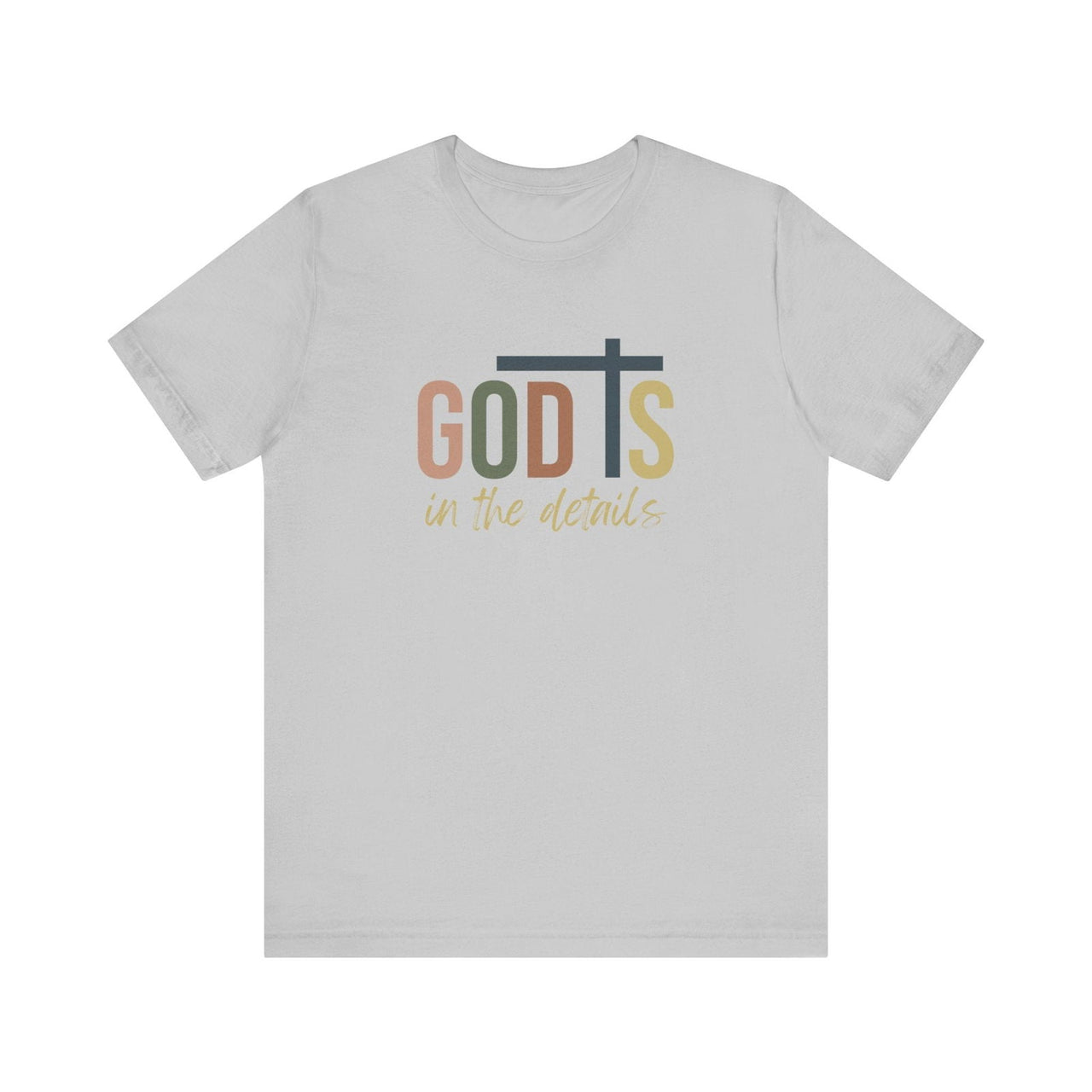 God Is in the Details Unisex Short Sleeve Tee | Christian Apparel - Wear Your Heart