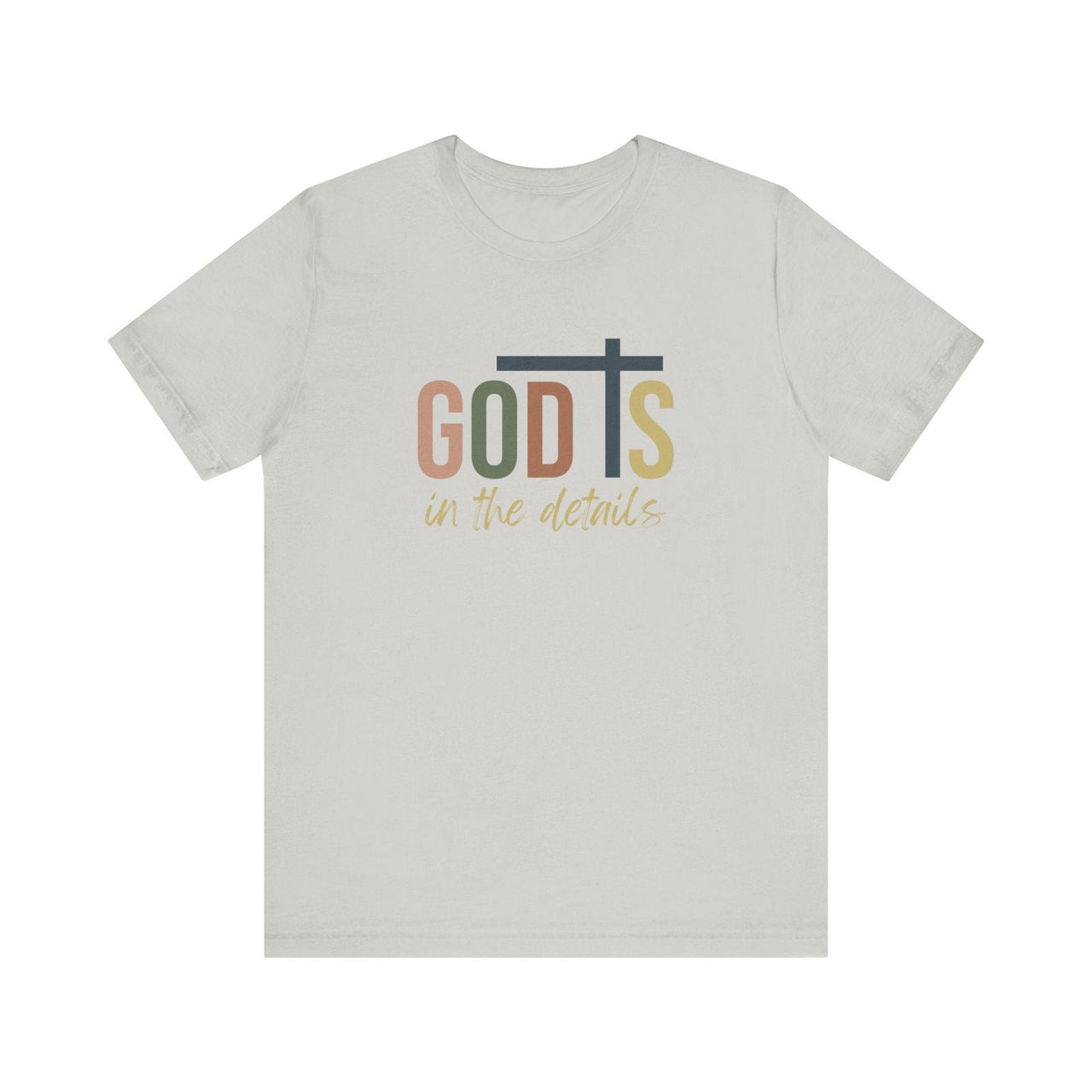 God Is in the Details Unisex Short Sleeve Tee | Christian Apparel - Wear Your Heart