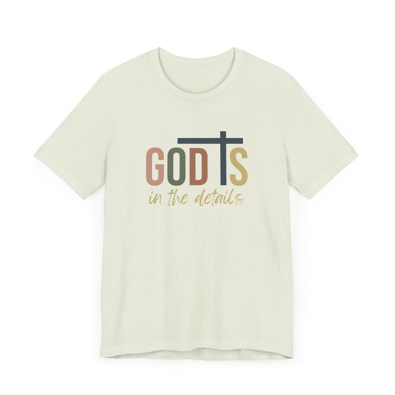 God Is in the Details Unisex Short Sleeve Tee | Christian Apparel - Wear Your Heart