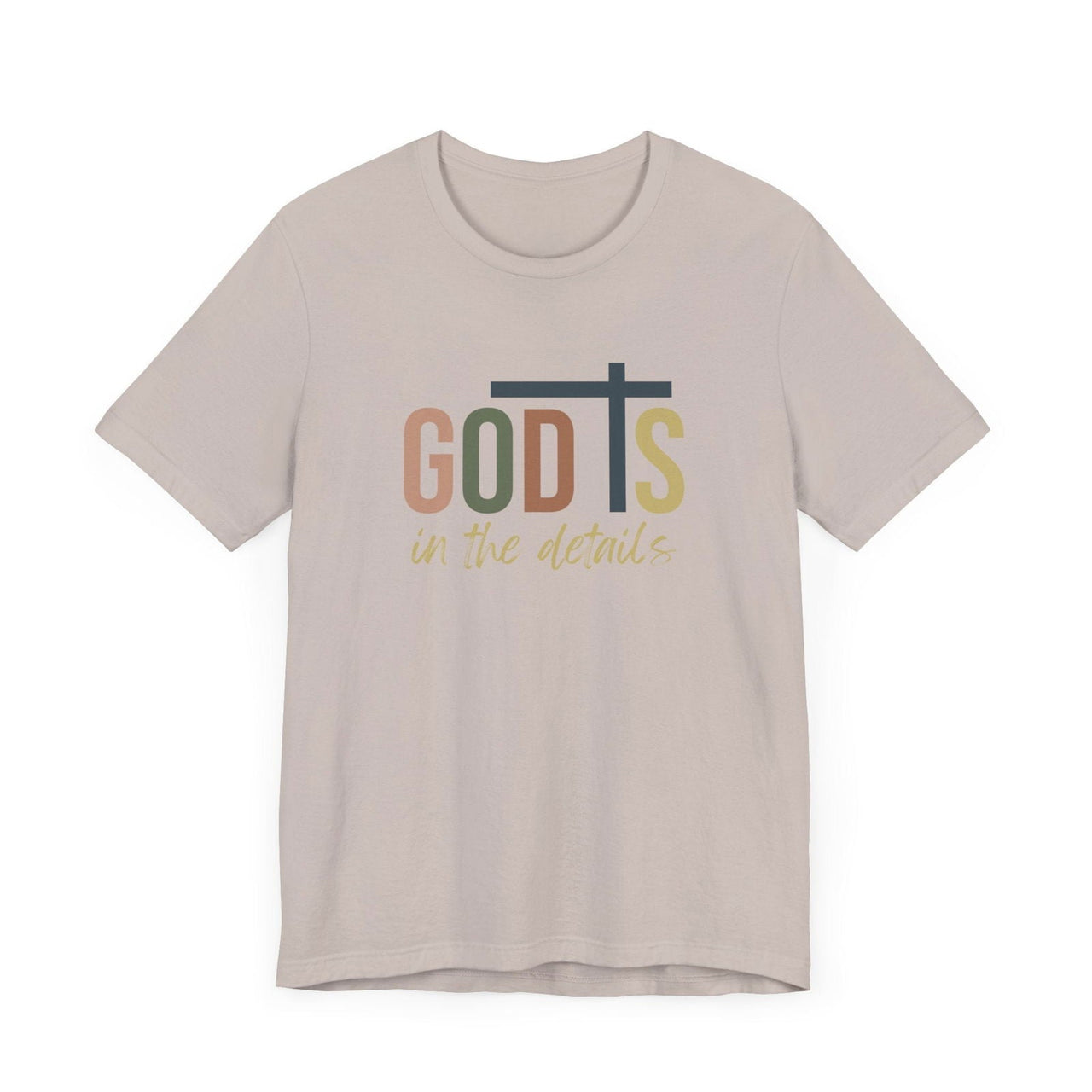 God Is in the Details Unisex Short Sleeve Tee | Christian Apparel - Wear Your Heart