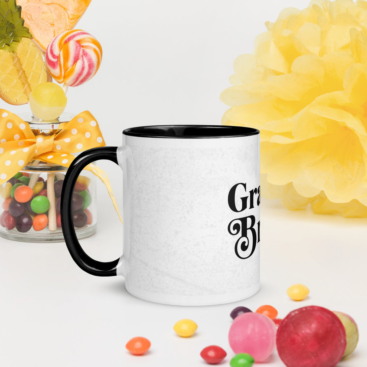 Grace Is My Daily Bread Mug with Color Inside – Christian Coffee Mug | Faith Gift - Wear Your Heart