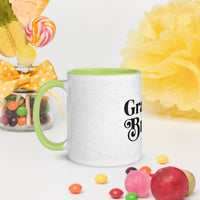 Grace Is My Daily Bread Mug with Color Inside – Christian Coffee Mug | Faith Gift - Wear Your Heart