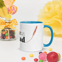 Grace Is My Daily Bread Mug with Color Inside – Christian Coffee Mug | Faith Gift - Wear Your Heart