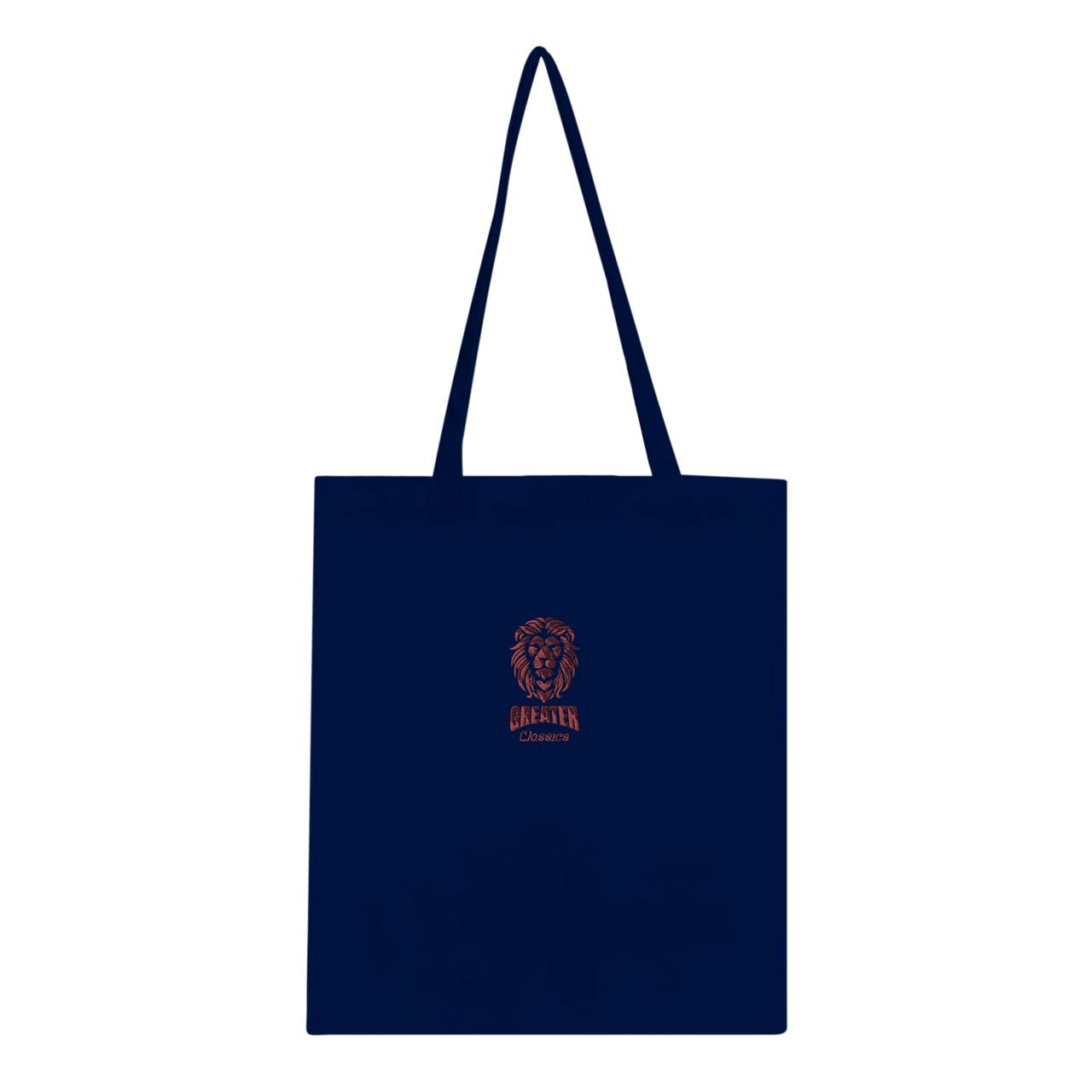 Greater Classics Embroidered Tote Bag | 1 John 4:4 Christian Bag | Wear Your Heart - Wear Your Heart