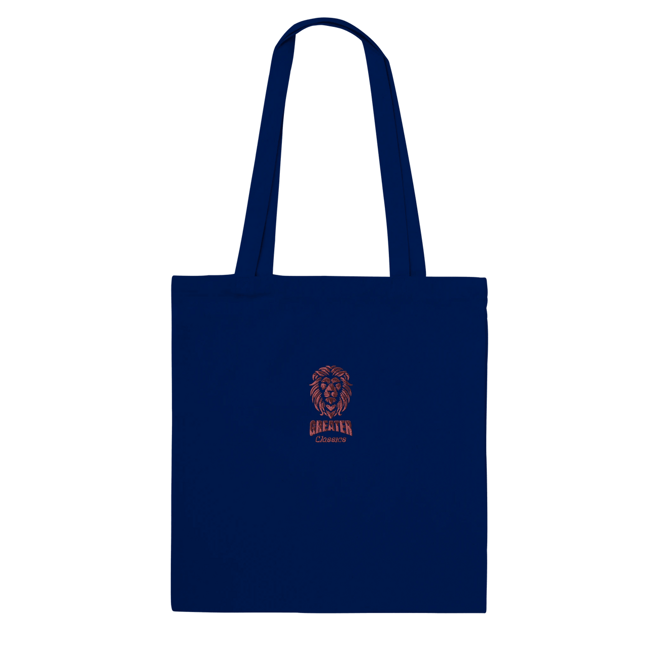 Greater Classics Embroidered Tote Bag | 1 John 4:4 Christian Bag | Wear Your Heart - Wear Your Heart
