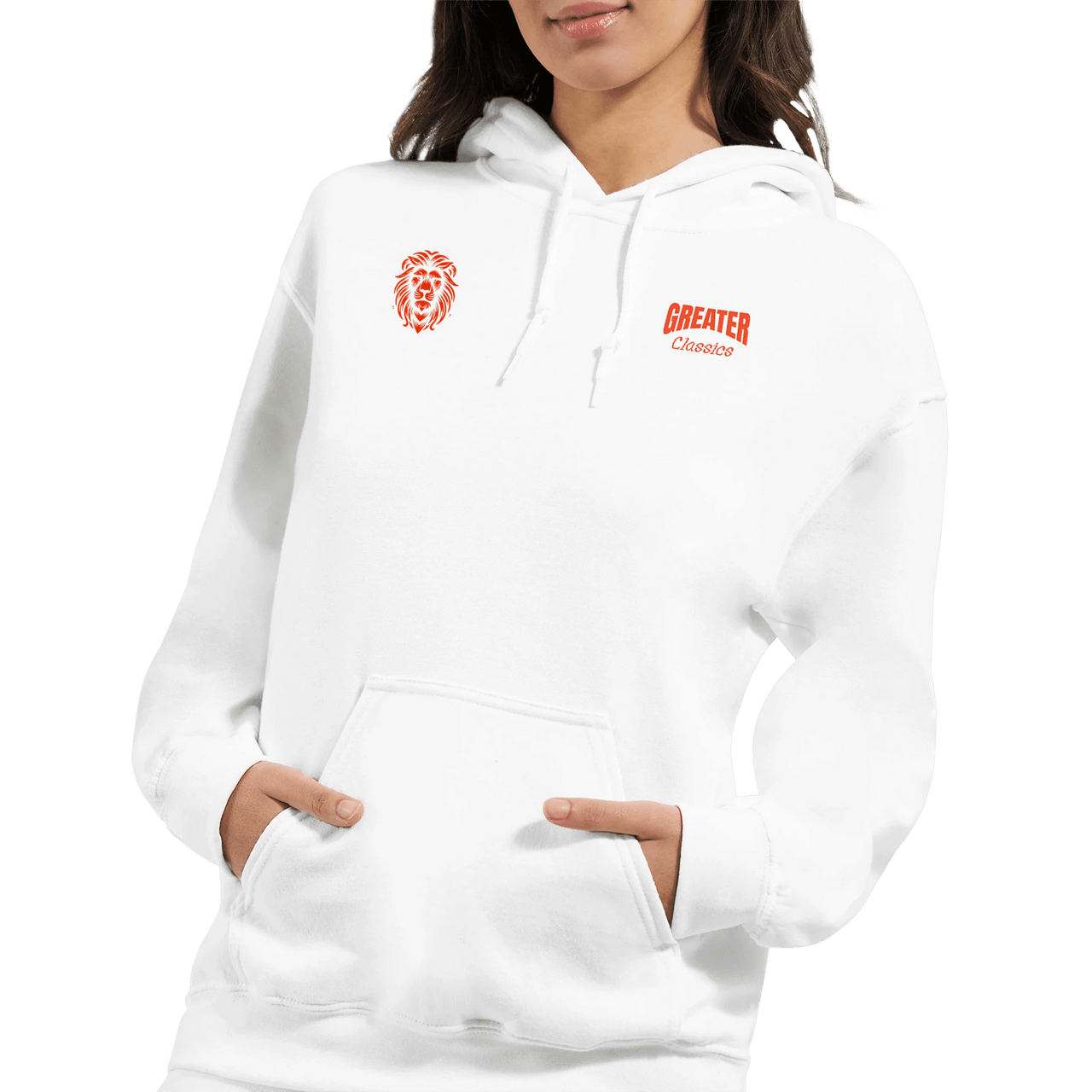 Greater Classics Hoodie | 1 John 4:4 Christian Streetwear | Wear Your Heart - Wear Your Heart