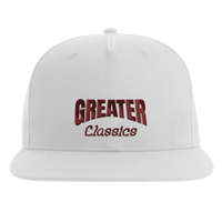 Greater Classics Snapback Cap | 1 John 4:4 Christian Hat | Wear Your Heart - Wear Your Heart