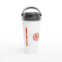 Greater Insulated Travel Mug | 1 John 4:4 Christian Mug | Wear Your Heart - Wear Your Heart