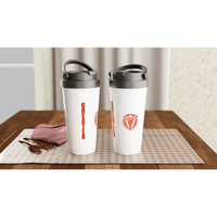 Greater Insulated Travel Mug | 1 John 4:4 Christian Mug | Wear Your Heart - Wear Your Heart