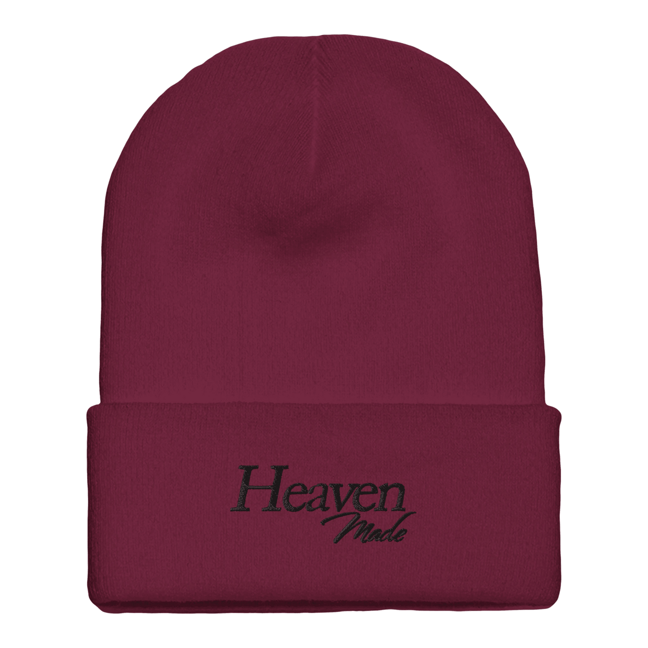 Heaven Made Embroidered Beanie | Philippians 3:20 Christian Hat | Wear Your Heart - Wear Your Heart