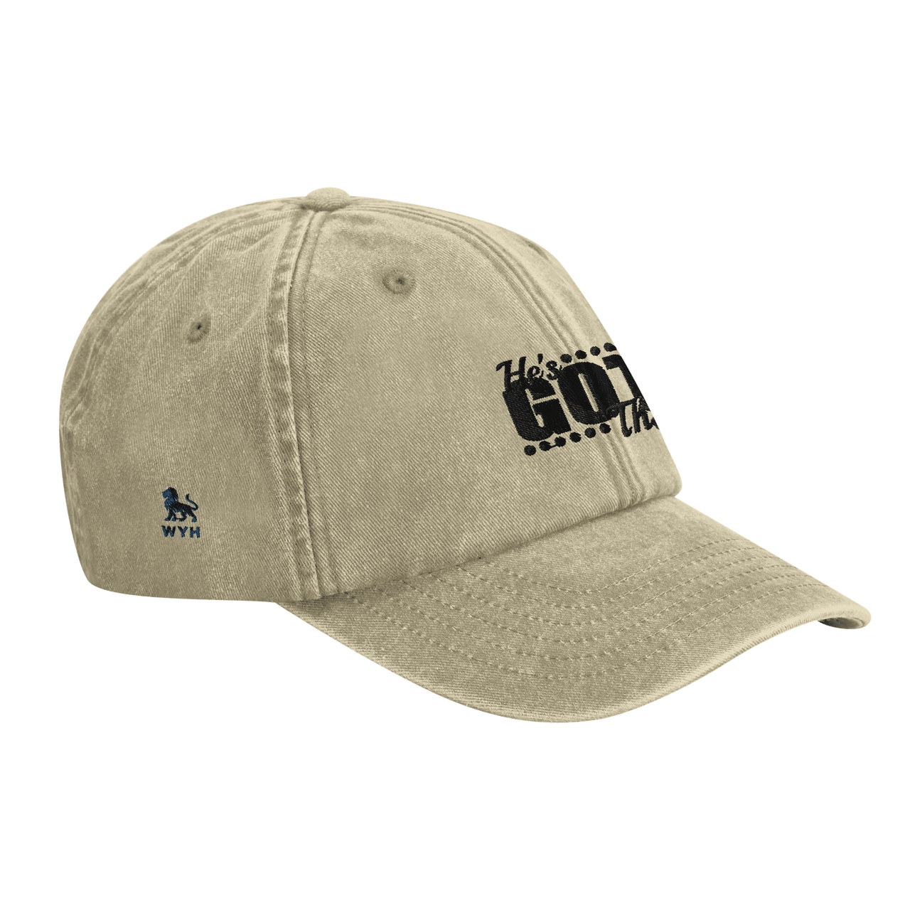 He's Got This Embroidered Cap | Christian Hat | Wear Your Heart - Wear Your Heart