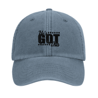 He's Got This Embroidered Cap | Christian Hat | Wear Your Heart - Wear Your Heart