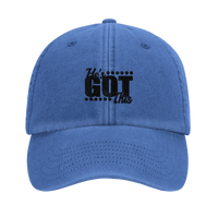 He's Got This Embroidered Cap | Christian Hat | Wear Your Heart - Wear Your Heart