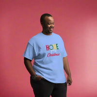 Home for Christmas Men's Custom Print Tee | Holiday Apparel | Wear Your Heart - Wear Your Heart