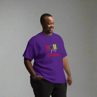 Home for Christmas Men's Custom Print Tee | Holiday Apparel | Wear Your Heart - Wear Your Heart