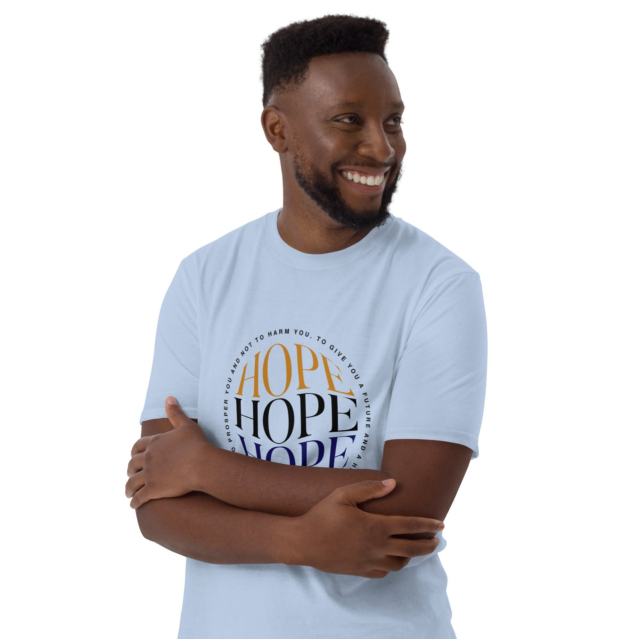 HOPE Reflection Short - Sleeve Unisex T-Shirt – Christian Inspirational Shirt - Wear Your Heart