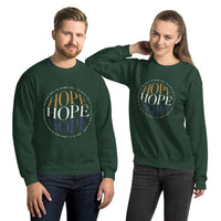 HOPE Reflection Unisex Sweatshirt – Christian Encouragement Crewneck | WYH Faith Apparel - Wear Your Heart