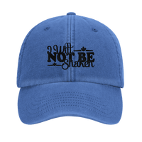 I Will Not Be Shaken Embroidered Cap | Christian Hat | Wear Your Heart - Wear Your Heart