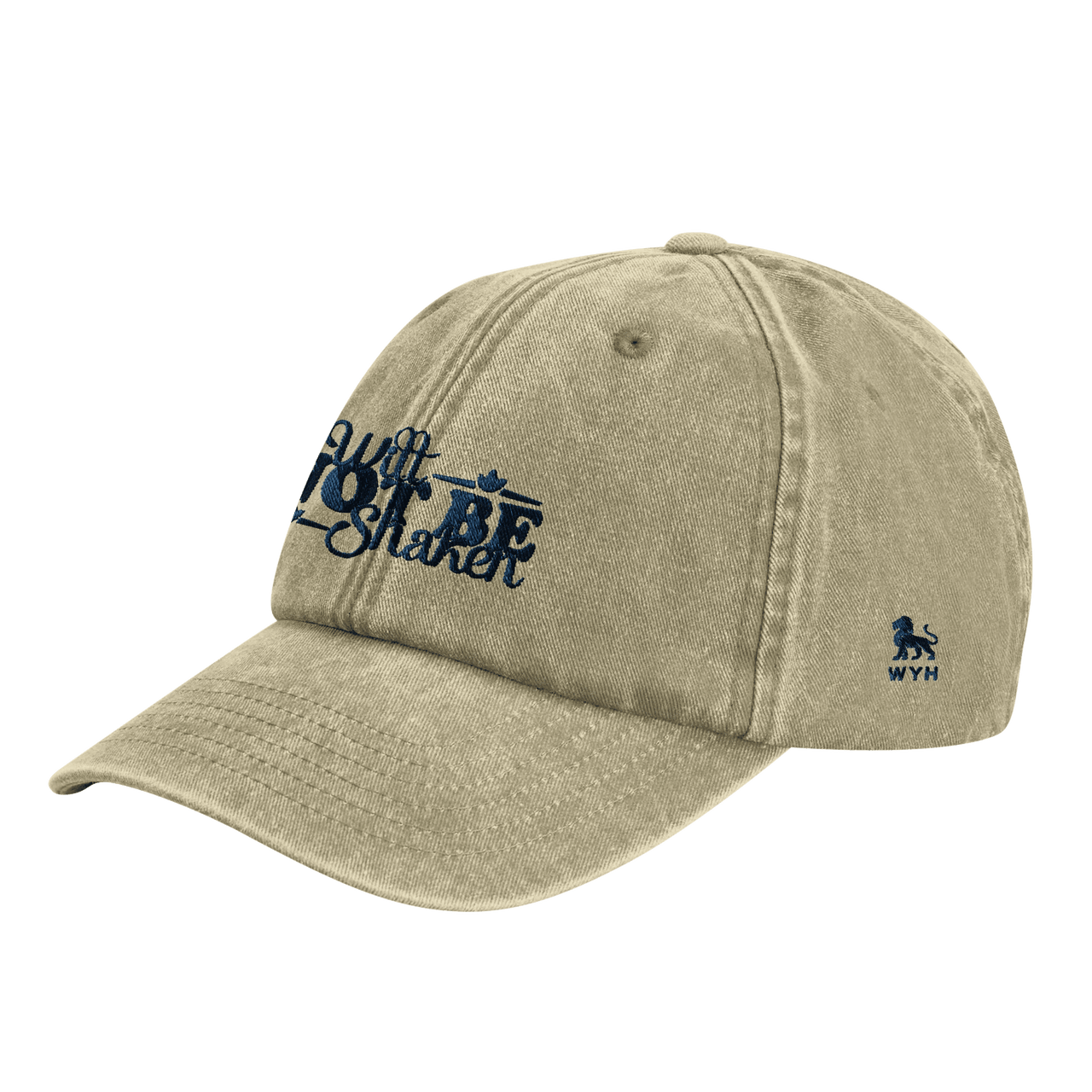 I Will Not Be Shaken Embroidered Cap | Christian Hat | Wear Your Heart - Wear Your Heart