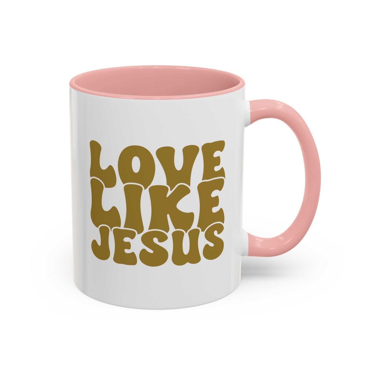 Jesus Mug - Custom Printed Love Like Jesus Mug, 11oz - Wear Your Heart