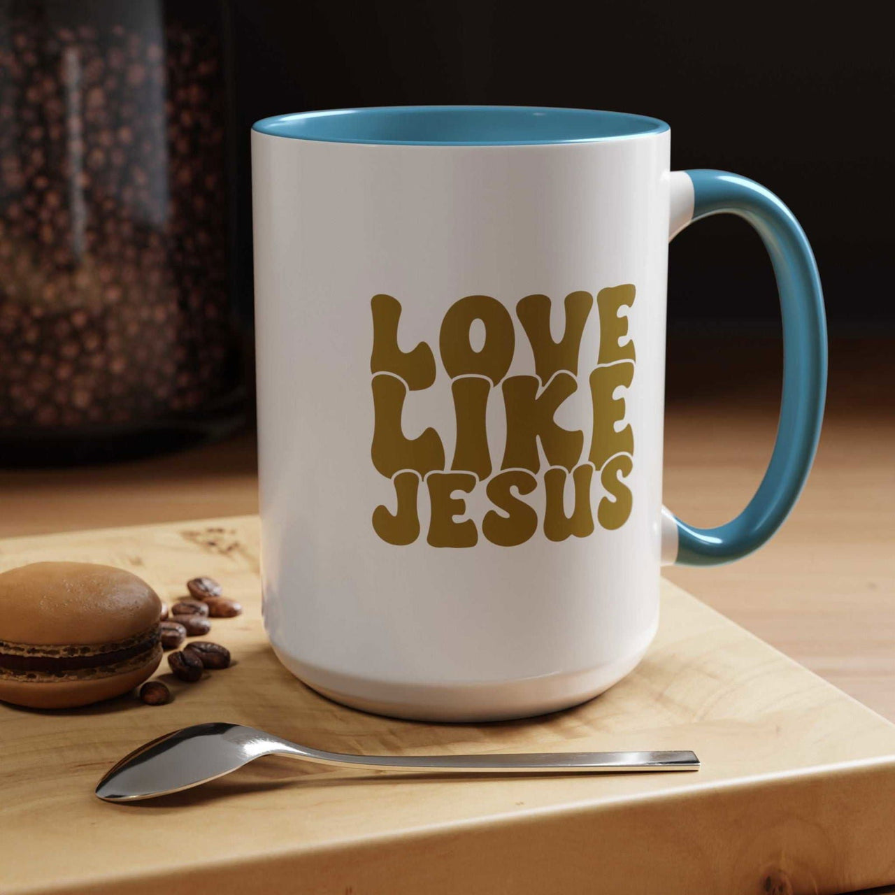 Jesus Mug - Custom Printed Love Like Jesus Mug, 11oz - Wear Your Heart