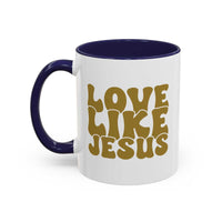 Jesus Mug - Custom Printed Love Like Jesus Mug, 11oz - Wear Your Heart
