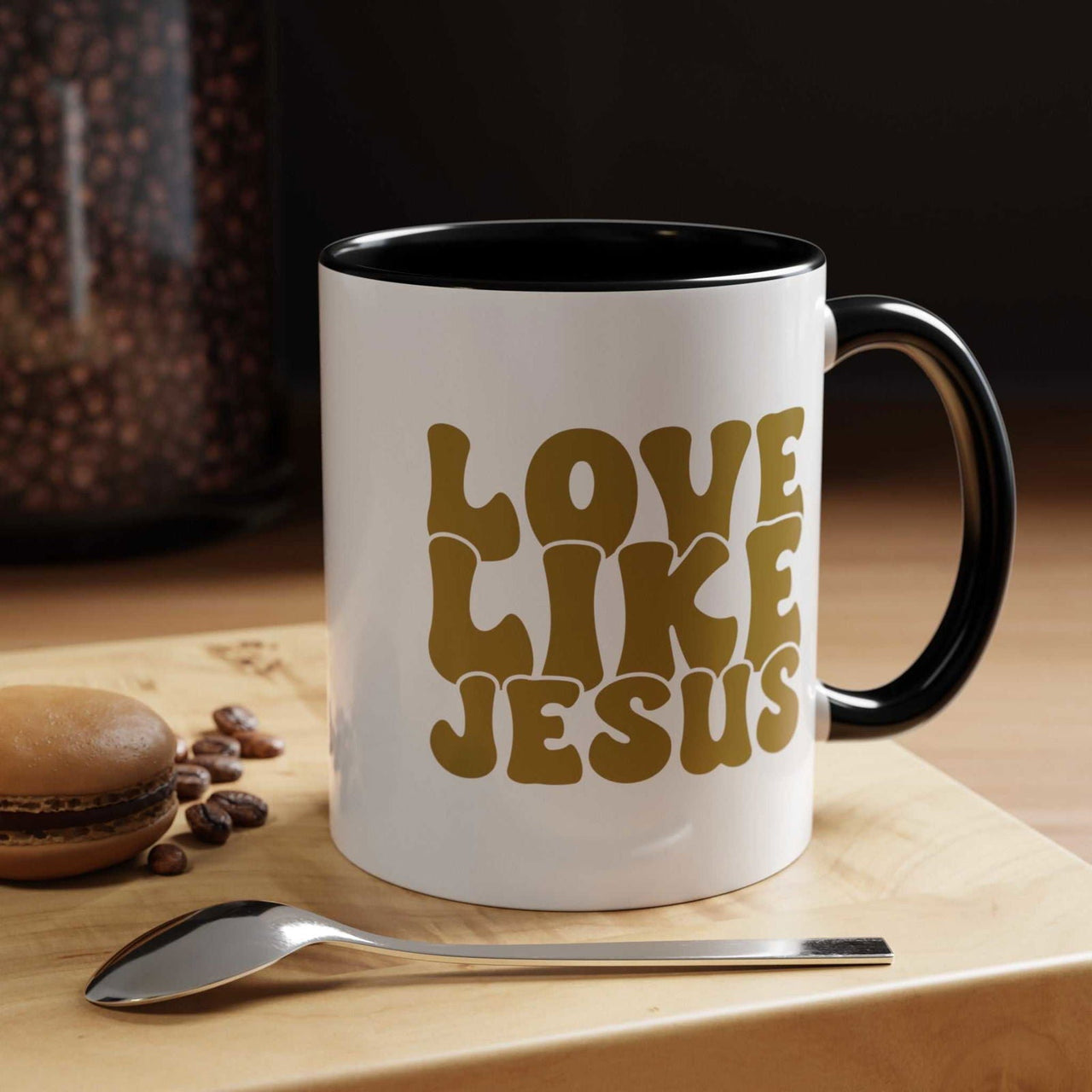 Jesus Mug - Custom Printed Love Like Jesus Mug, 11oz - Wear Your Heart