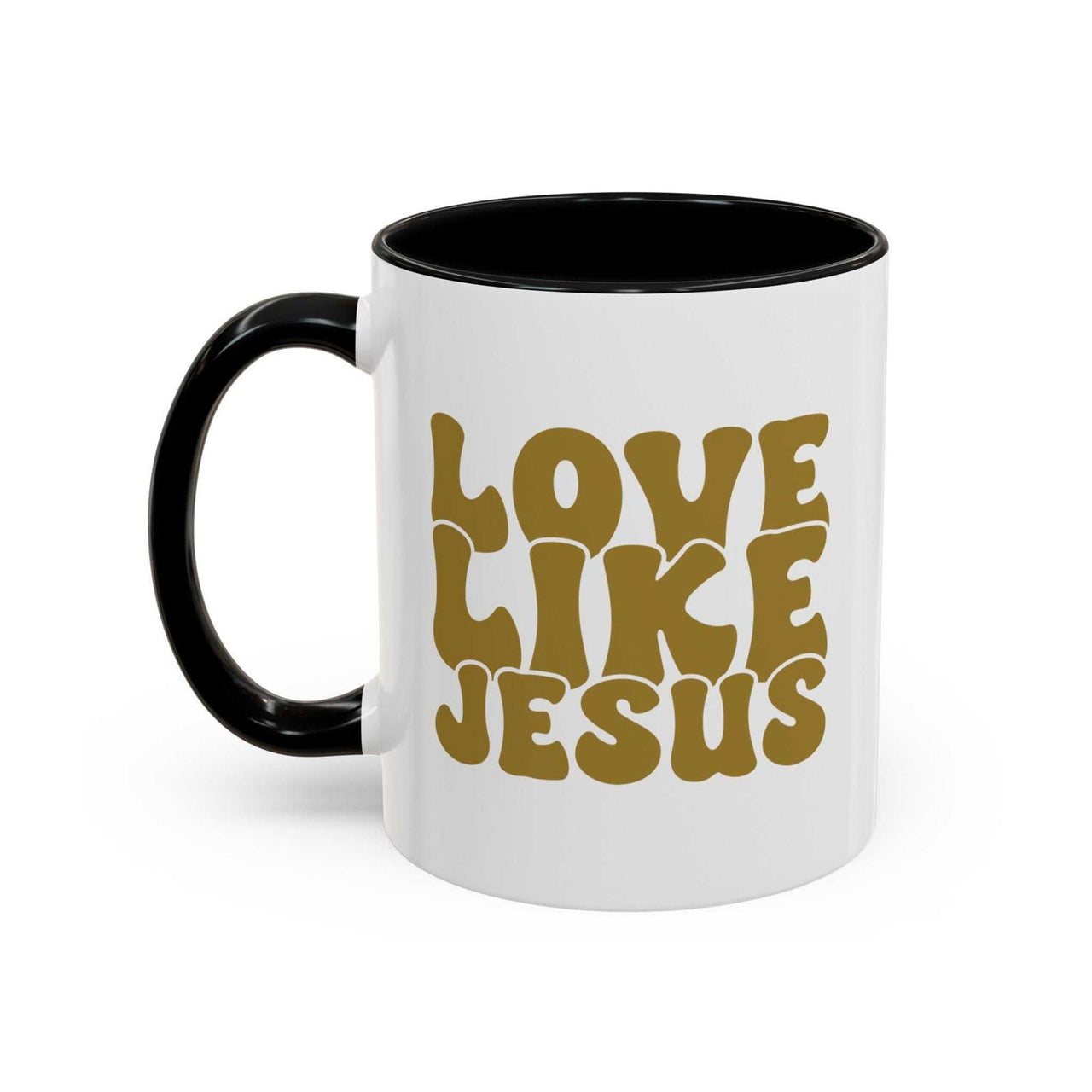 Jesus Mug - Custom Printed Love Like Jesus Mug, 11oz - Wear Your Heart