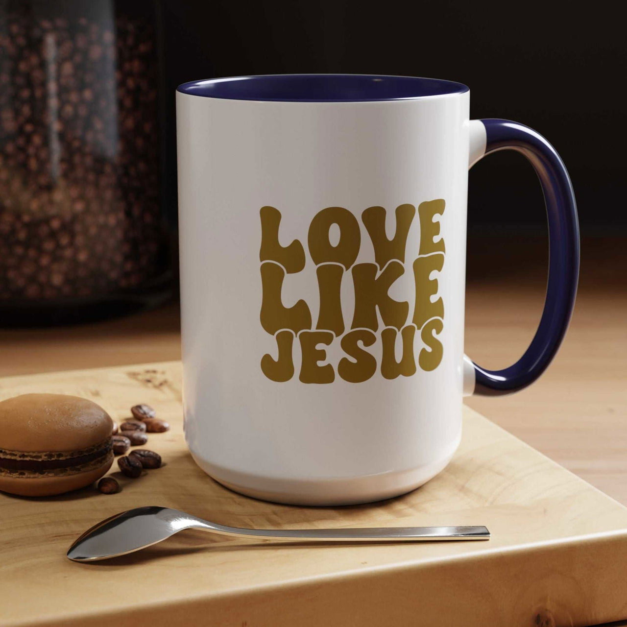 Jesus Mug - Custom Printed Love Like Jesus Mug, 11oz - Wear Your Heart