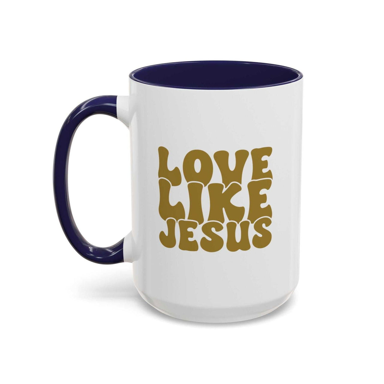 Jesus Mug - Custom Printed Love Like Jesus Mug, 11oz - Wear Your Heart