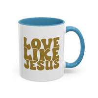Jesus Mug - Custom Printed Love Like Jesus Mug, 11oz - Wear Your Heart