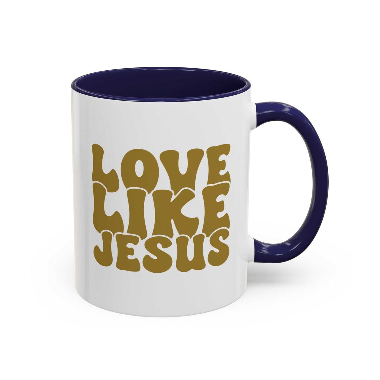 Jesus Mug - Custom Printed Love Like Jesus Mug, 11oz - Wear Your Heart