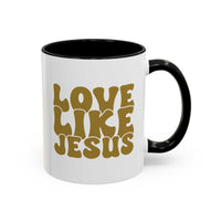 Jesus Mug - Custom Printed Love Like Jesus Mug, 11oz - Wear Your Heart