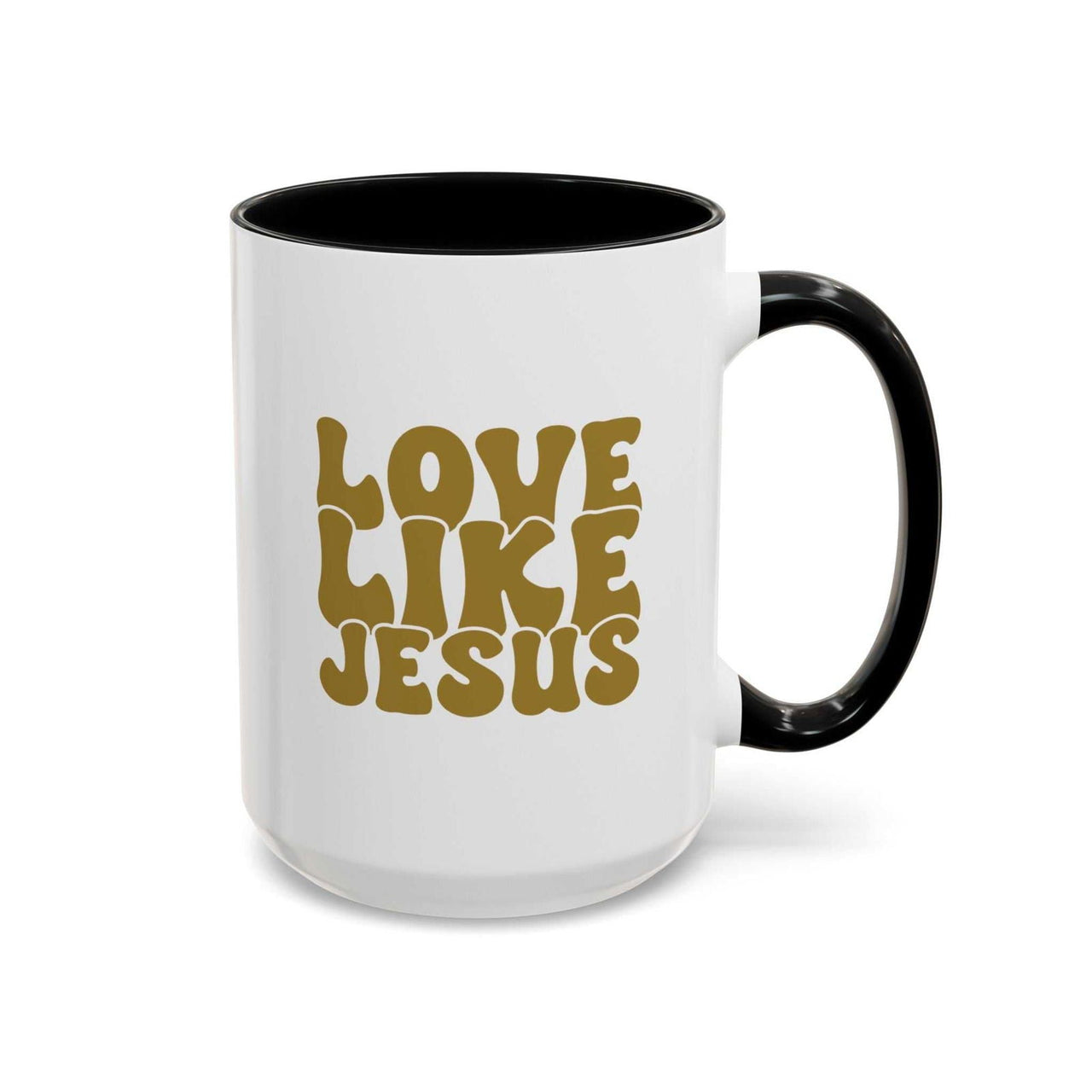 Jesus Mug - Custom Printed Love Like Jesus Mug, 11oz - Wear Your Heart