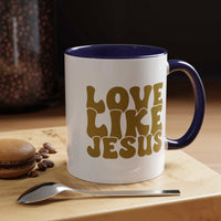 Jesus Mug - Custom Printed Love Like Jesus Mug, 11oz - Wear Your Heart