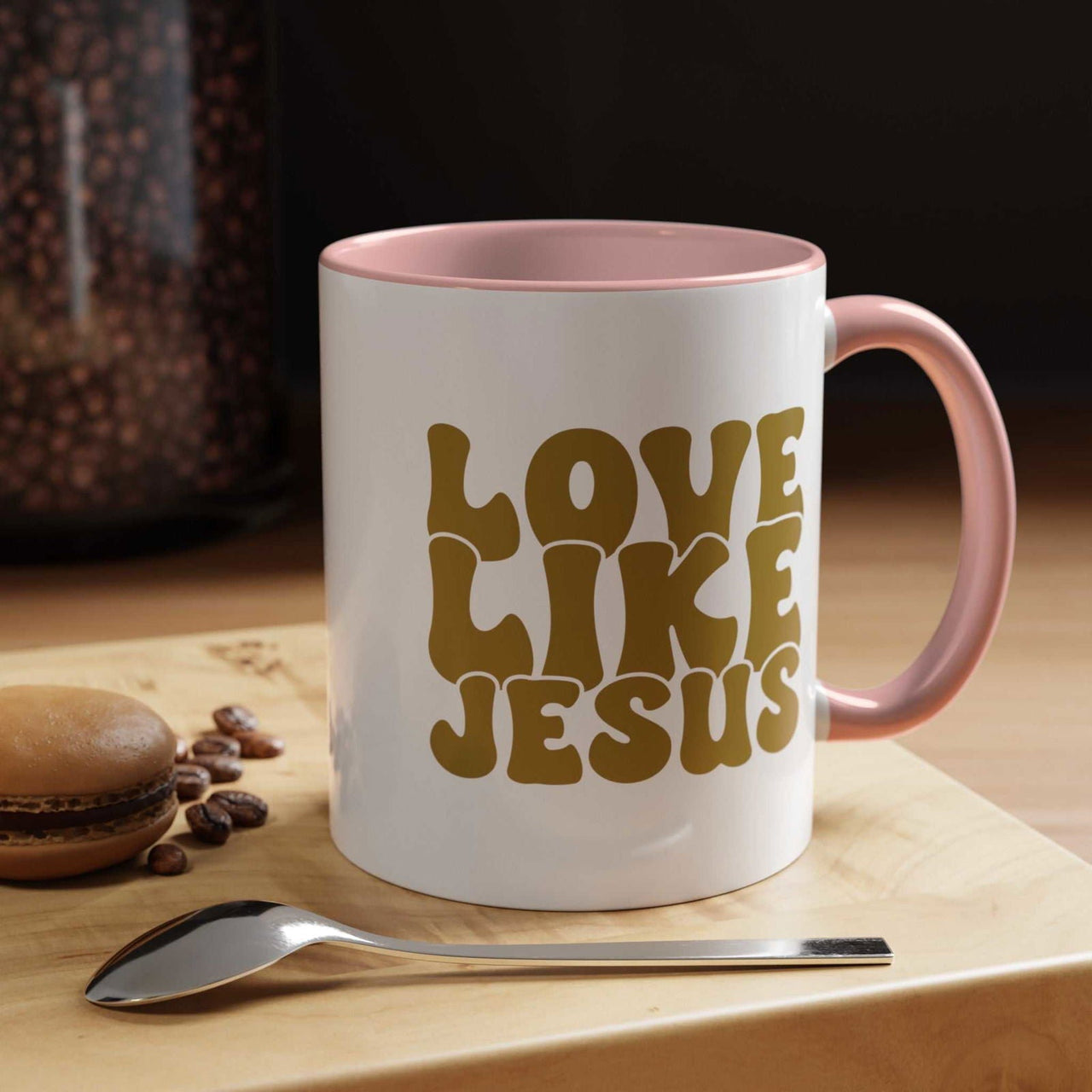Jesus Mug - Custom Printed Love Like Jesus Mug, 11oz - Wear Your Heart