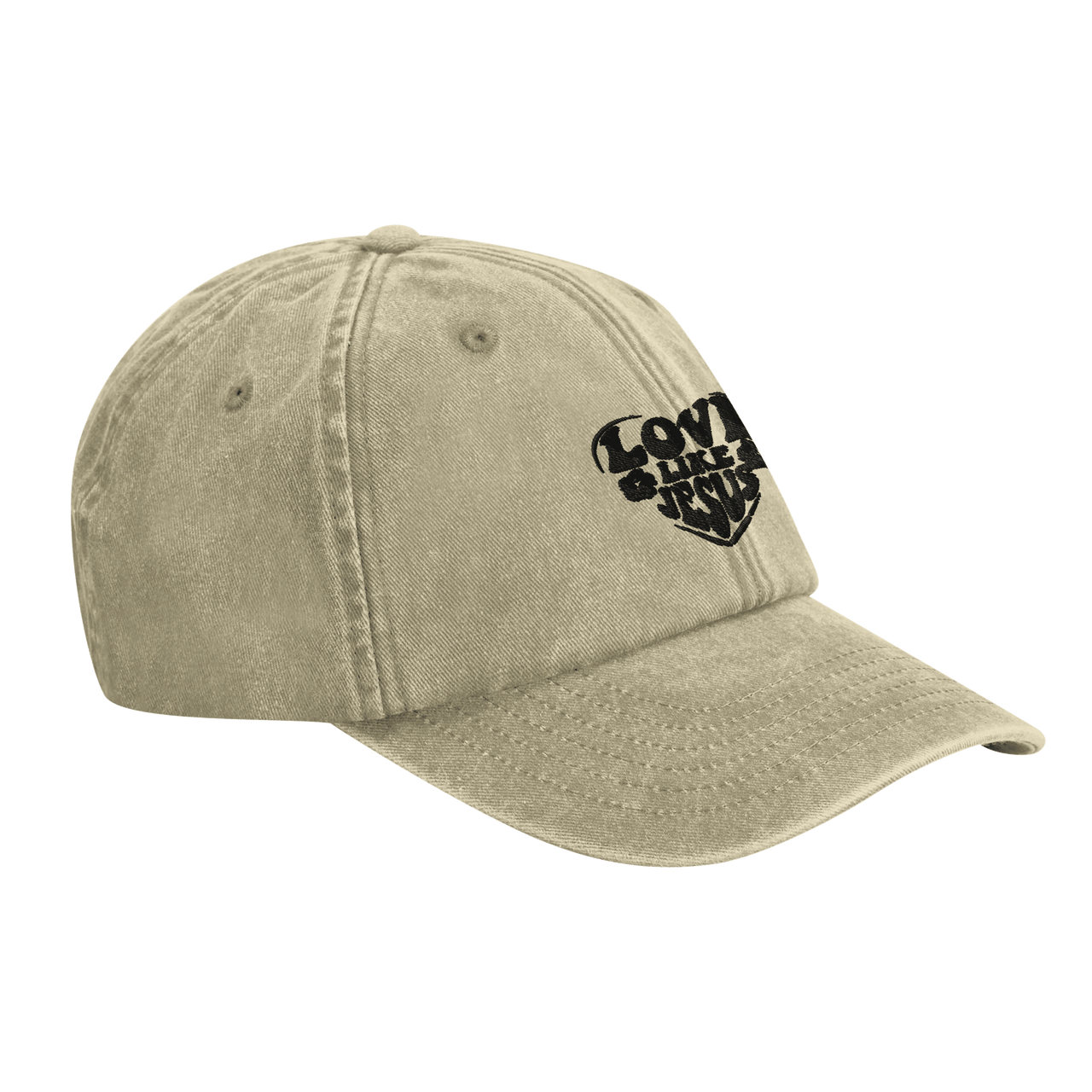 Love Like Jesus Embroidered Cap | Christian Hat | Wear Your Heart - Wear Your Heart
