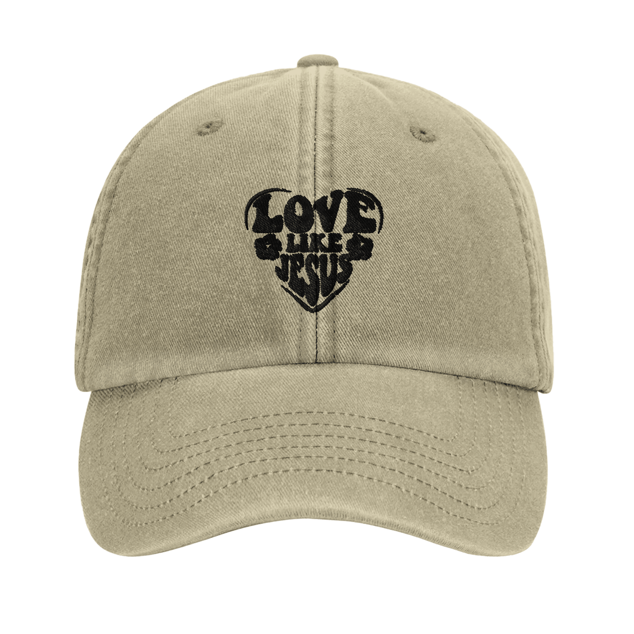 Love Like Jesus Embroidered Cap | Christian Hat | Wear Your Heart - Wear Your Heart