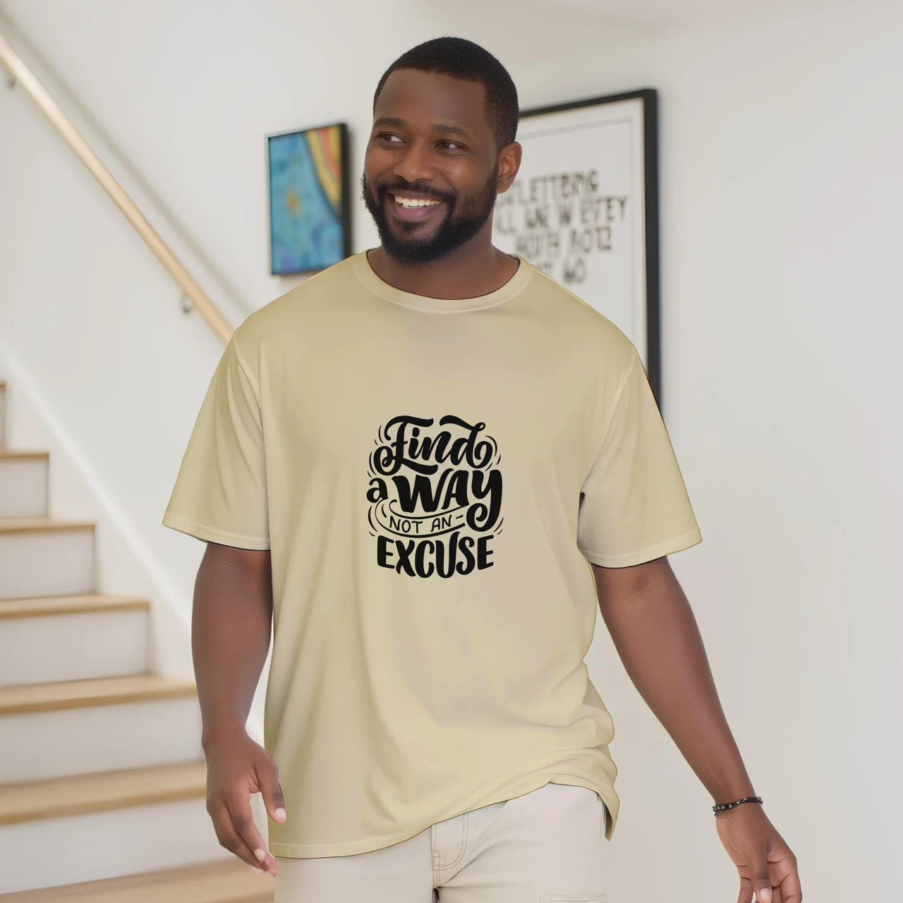 Motivational Unisex T-Shirt – Find a Way, Not an Excuse - Wear Your Heart