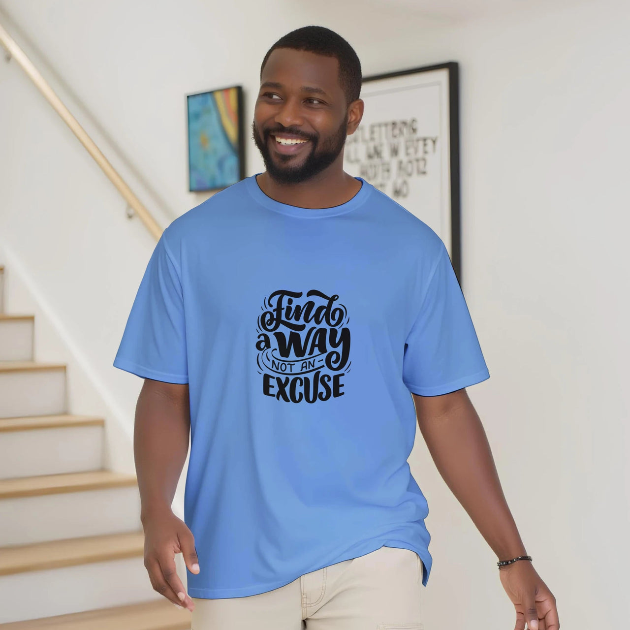 Motivational Unisex T-Shirt – Find a Way, Not an Excuse - Wear Your Heart