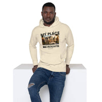My Place Unisex Hoodie – Stylish Faith - Based Comfort for Everyday Wear - Wear Your Heart
