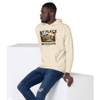 My Place Unisex Hoodie – Stylish Faith - Based Comfort for Everyday Wear - Wear Your Heart