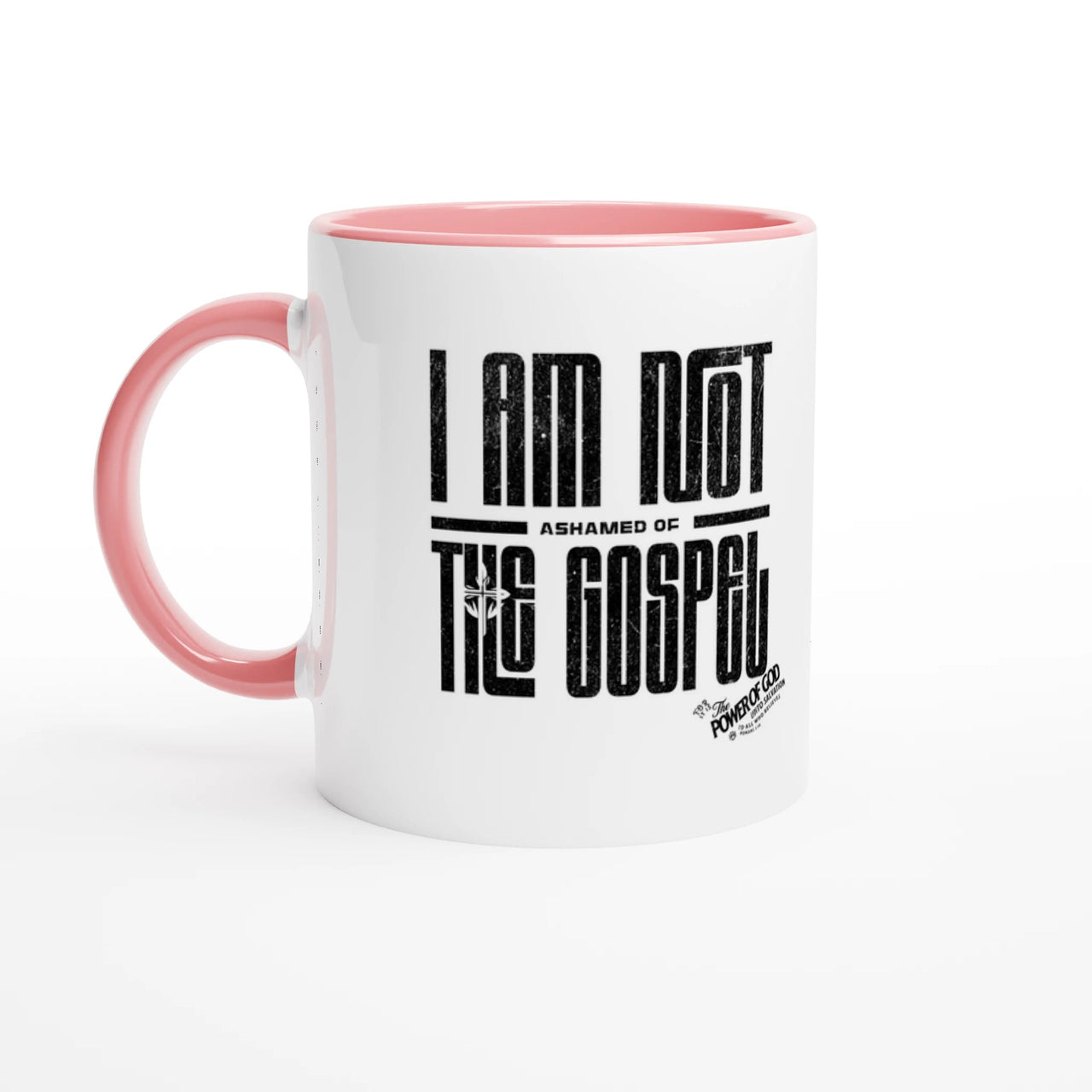 Not Ashamed Gospel Ceramic Mug | Romans 1:16 Christian Gift | Wear Your Heart - Wear Your Heart