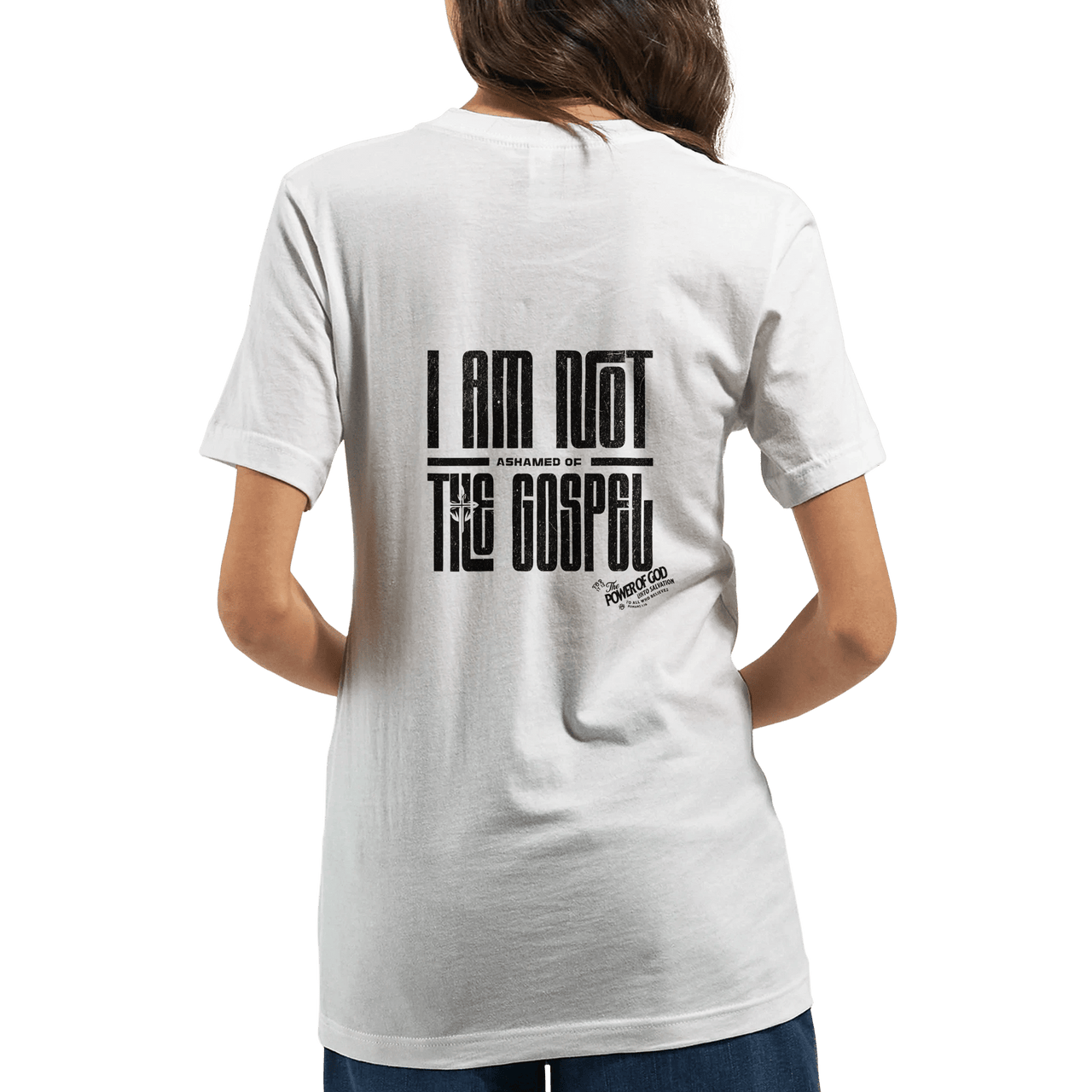 Not Ashamed Premium Tee | Romans 1:16 Christian Streetwear | Wear Your Heart - Wear Your Heart