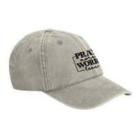 Pray More Worry Less Embroidered Cap | Christian Hat | Wear Your Heart - Wear Your Heart