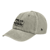 Pray More Worry Less Embroidered Cap | Christian Hat | Wear Your Heart - Wear Your Heart
